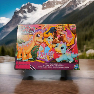 FurReal Friends Dinos Snackin' Sally's Ice Cream Party, NEW - SEALED