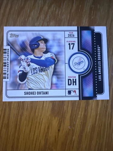 2026 Topps Series 1 Shohei Ohtani Base (RAW)