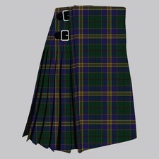 County Kilkenny Tartan Kilt for Men – Traditional Irish Highland Kilt