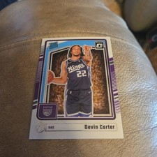 2024-25 Donruss Optic Devin Carter Rookie #290 Sacramento Kings