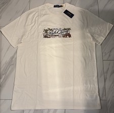 Polo Ralph Lauren Big and Tall Men's Embroidered T-Shirt White New