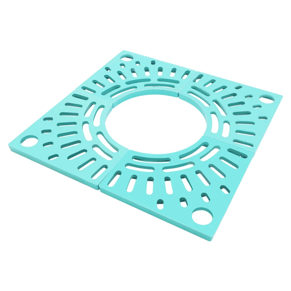 Jardín Césped Árbol Piscina Cubierta, Seto Cuadrado 80x80x3 Verde Foto 3 de 4