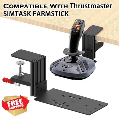 Flight Sim Joystick Desk Mount - HOTAS, WINWING, PXN Compatible
