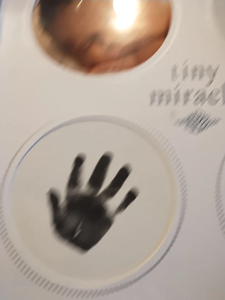 Marco de fotos de recuerdo de bebé recién nacido año independiente/colgante. Leer Desc. Foto 4 de 4