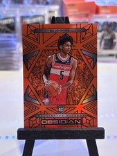 2024 Panini Obsidian Aj Johnson Orange Flood /125 (RC)