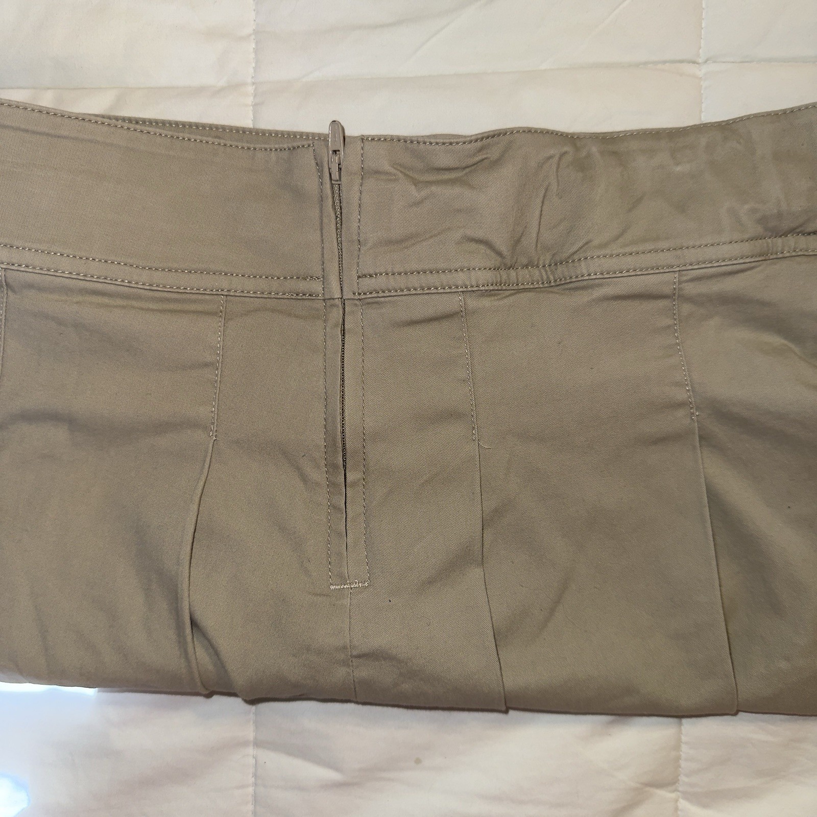 Under Armour Khaki Skirt Skort Girls Juniors size 14 plus Pleated Active Tan thumbnail 7