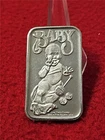 1 TROY OZ 999.0 SILVER INGOT  BABY                                        #T1146