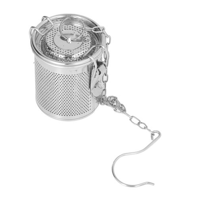 #ad 0.3L Stainless Steel Seasoning Bag Long Chain Fine Mesh Soup Strainer For $17.76