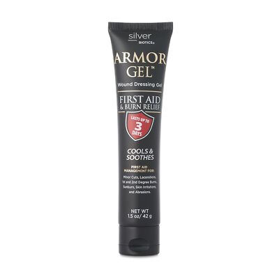 Silver Biotics Armor Gel Wound Dressing Gel | First Aid + Burn Relief 24  PPM ... | eBay