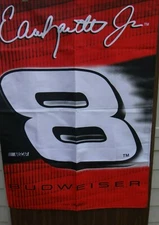 Dale Earnhardt Jr # 8 BUDWEISER DOUBLE SIDED 28 x 40 BANNER ! FAST SHIPPING !