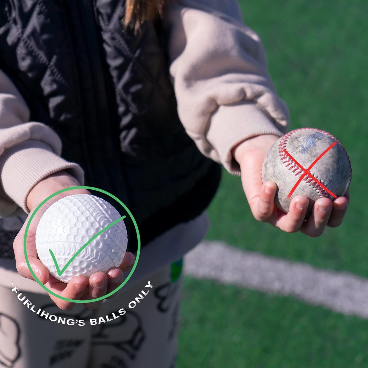 380BH Baseball Pitching Machine, Battery Powered, Angle Adjustable, Comes with B