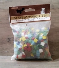 Jennifers Mosiac Glass Mosiac Tiles 16oz Package 3/8'' Venetian Mix