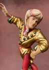 germany 10 1/2" MORRIS DANCER THE ORIENTAL wood carving GOLD 26.67 CM wooden — photo 4
