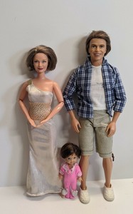 mattel happy family dolls