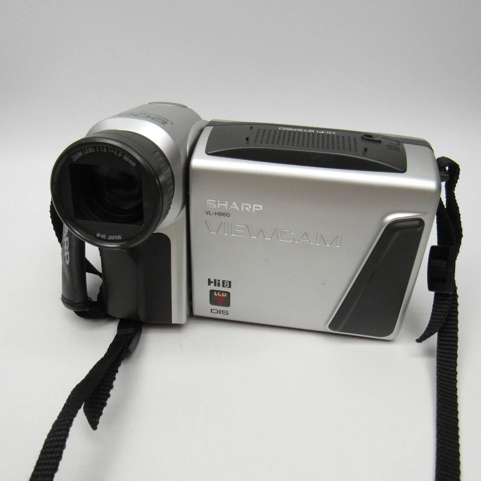 Sharp 8mm Video Hi 8  Camcorder VCR Camera Viewcam Video Transfer VL-H860 TESTED - Image 4 of 4