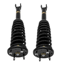 Pair For Jaguar XF RWD 2009-2015 Front Shock Asorbers Struts Assys w/o Electric-