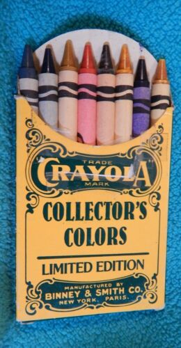 Crayola Collector's Colors Crayons, Limited Edition / New! - Zdjęcie 1 z 3