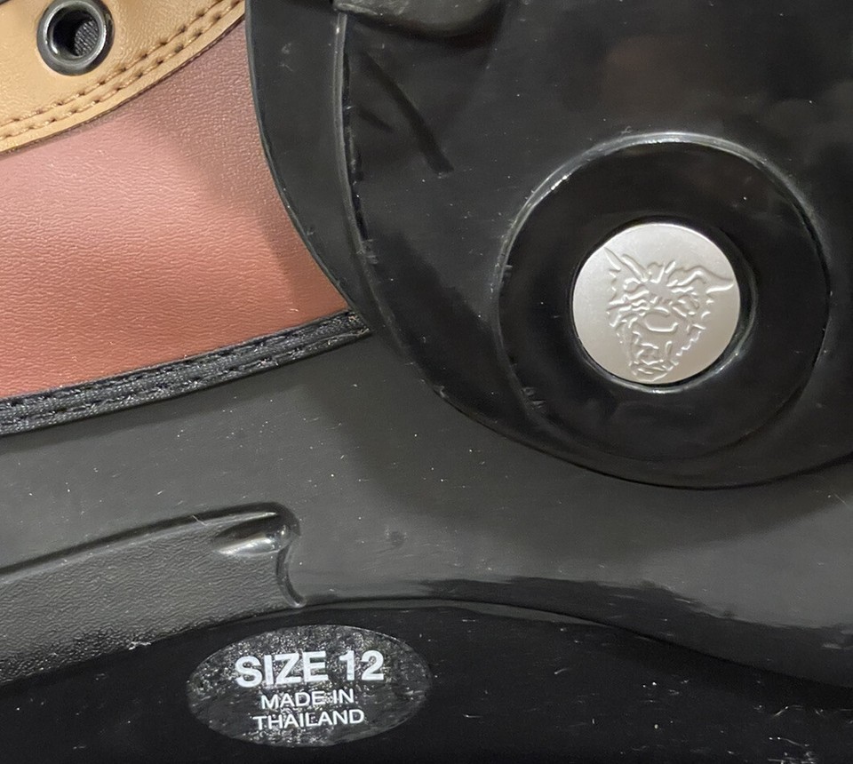 K9 Sled Dogs SnowSkates Mens Size 12 Brown Black Skis Bindings Sleddogs