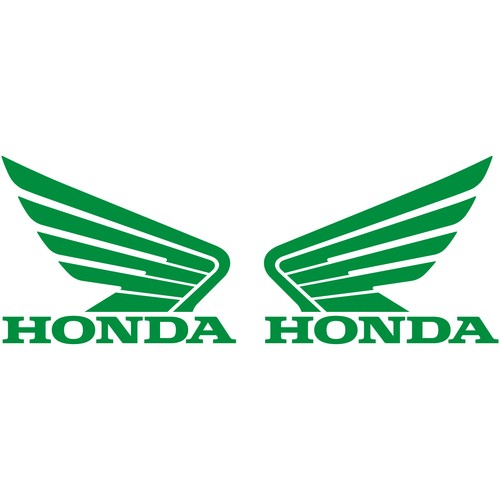 2 pegatinas de vinilo con logotipo de ala de motocicleta Honda 6" para automóvil camión ventana carreras CBR - Imagen 11 de 26