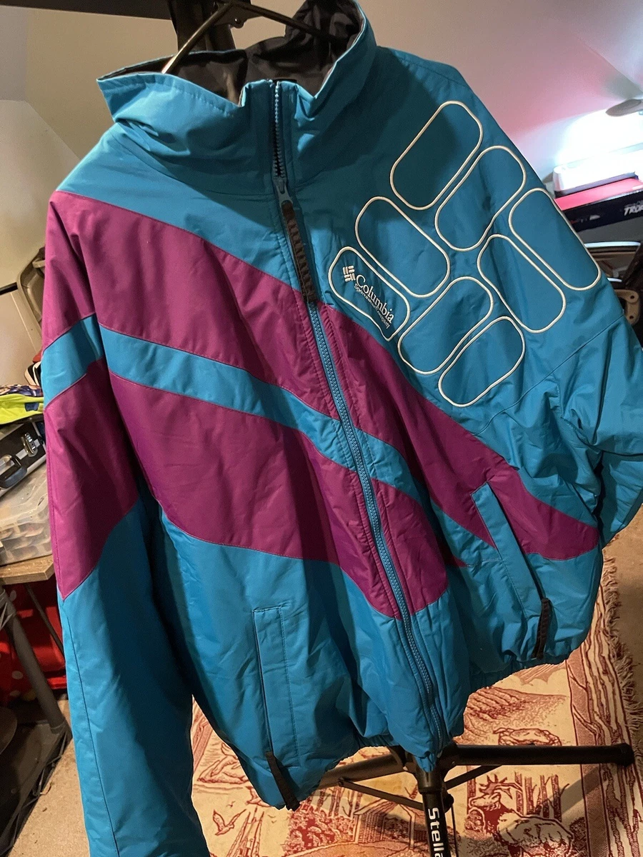 Columbia Men's Sideline Parka Winter Jacket BLUE and Purple Coat Size Xl |  eBay