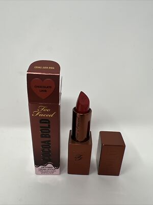 TOO FACED Cocoa Bold Em-Power Cream Lipstick, Chocolate Lava 0.11 oz X242