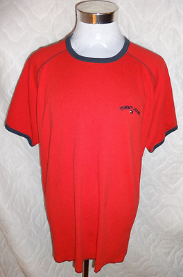 tommy jeans red shirt