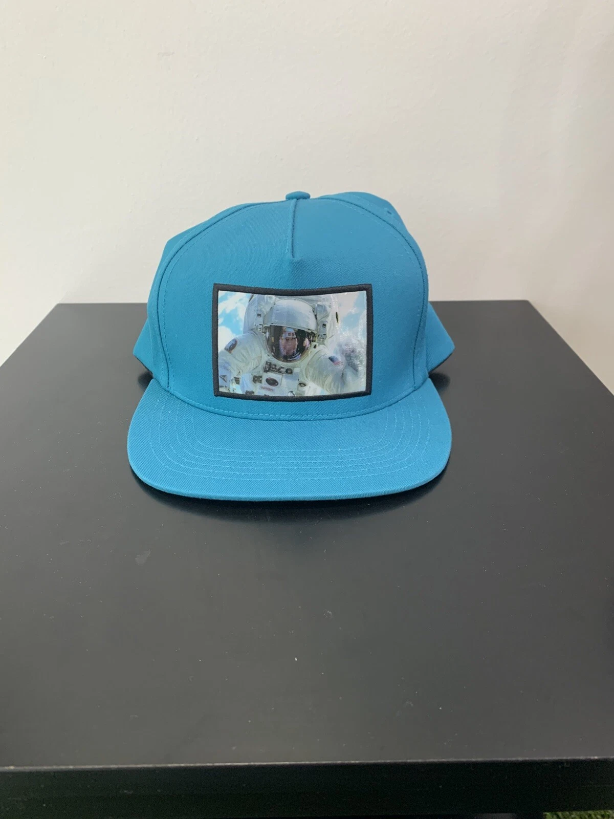 Casquette snapback Supreme Astronaut Hologramme Sarcelle 5 panneaux FW16
