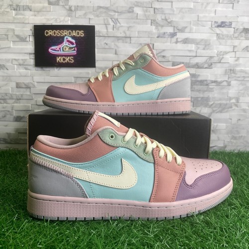Nike Air Jordan Retro 1 Low Easter Pastel sz 10.5 NEW! WITHOUT LID! DJ5196  615 | eBay