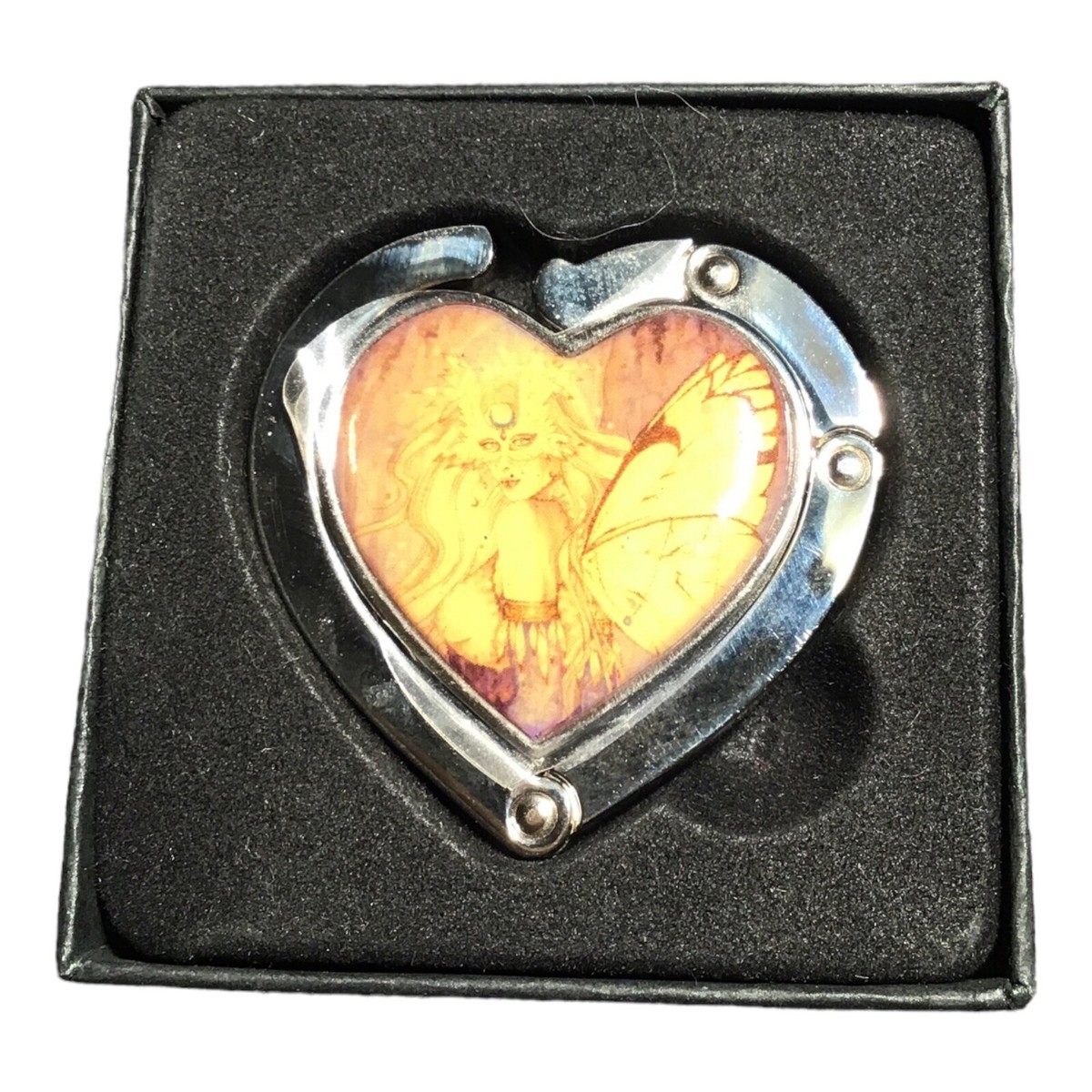 Magical Moment Purse Holder Hook Fairy Faery Angel Butterfly Wings