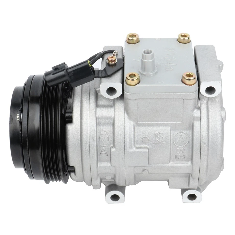 AC Compressor with Clutch For 1994-1996 Toyota T100 1995-2004 Tacoma 2.4L 2.7L - Image 3 of 4