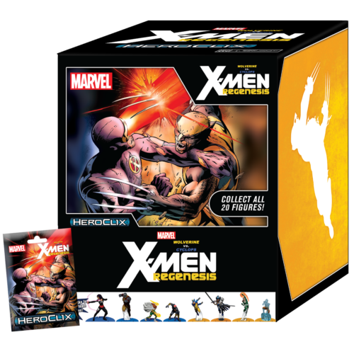 Marvel Heroclix: Wolverine vs. Cyclops - X-Men Regenesis Booster - Picture 1 of 1