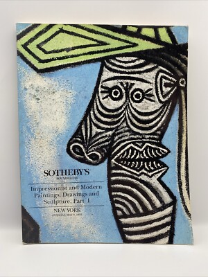Vtg Sotheby's 1995 Impressionist, & Modern Paintings Drawings & Sculpture Part I