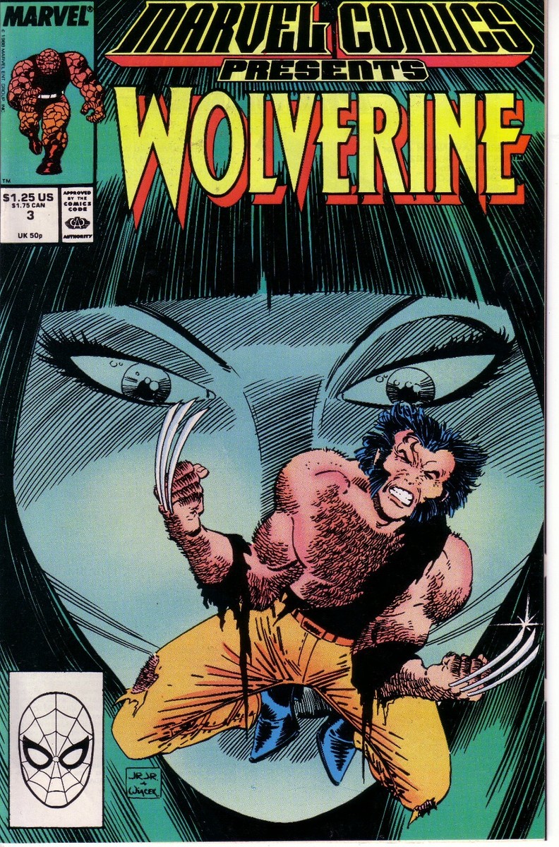 MARVEL COMICS PRESENTS WOLVERINE #3 (FN-) 1988 MARVEL COMICS | eBay