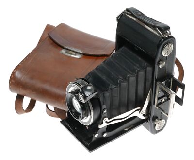 Zeiss Ikon 515/2 Pre-war 6x9 Folding Camera Telma Nettar 1:4.5 f