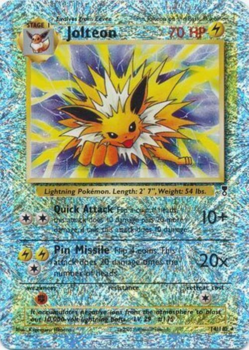 Jolteon 14/110 Pokemon Legendary Collection Reverse Holo Rare Card