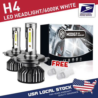 For  Rav4 2001 2002 2003 2004 2005 - LED Headlight Hi&Low Beam Bulbs Qty 2
