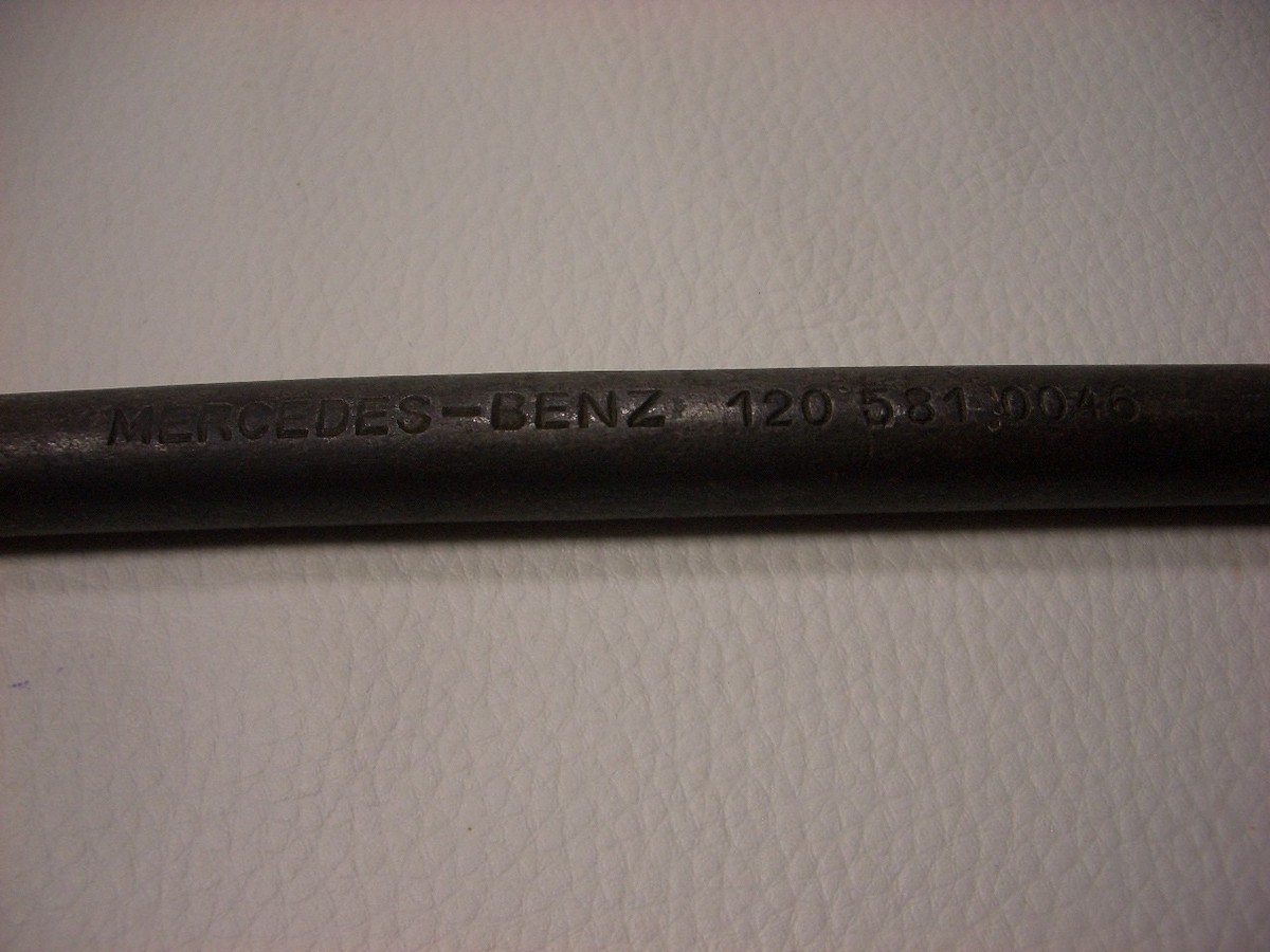 Mercedes Radmutterschlüssel 1205810046 17 mm 50/ 60er Jahre wheel 