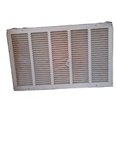 Steel Return Air Grille Truaire White Powder Coat Finish 170 24 in X 14 in