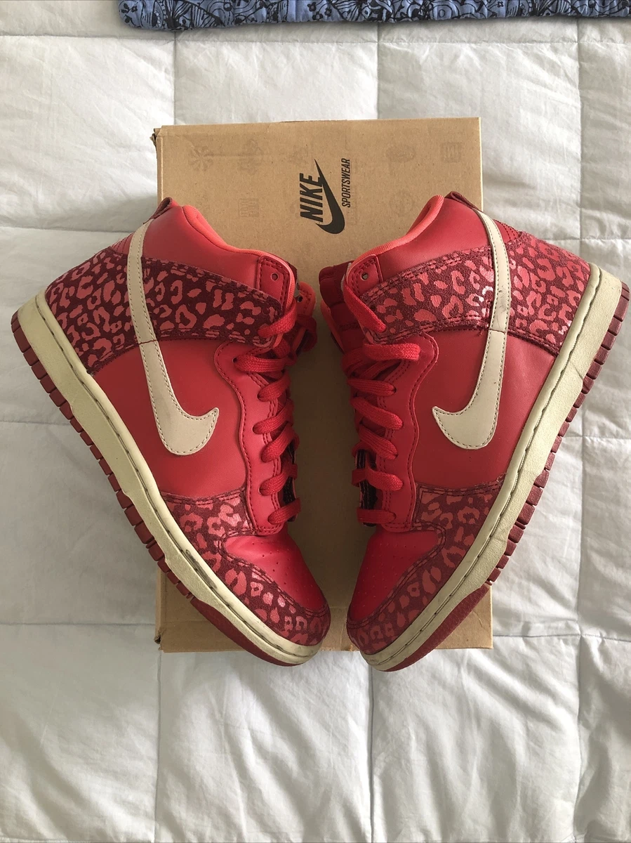 Nike red best sale cheetah