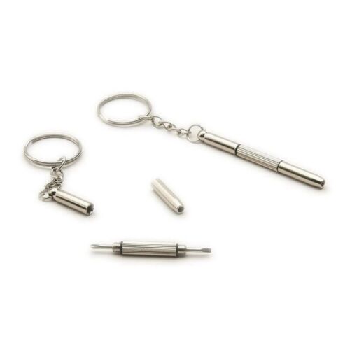 3 in 1 keyring for Watch Repair set Glasses Screwdriver Tool Mobile Phone Mini - Picture 9 of 12