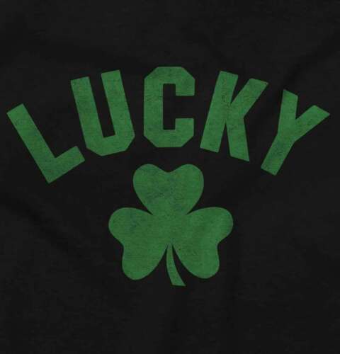 St Patrick's Day Cool Lucky Shamrock Clover Womens Top Junior Graphic Tee - Picture 2 of 11