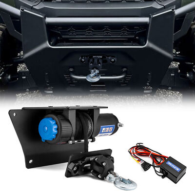 oem Polaris 4500lb Pro HD Winch w/ Rapid Rope Recovery 4 S RZR Turbo XP