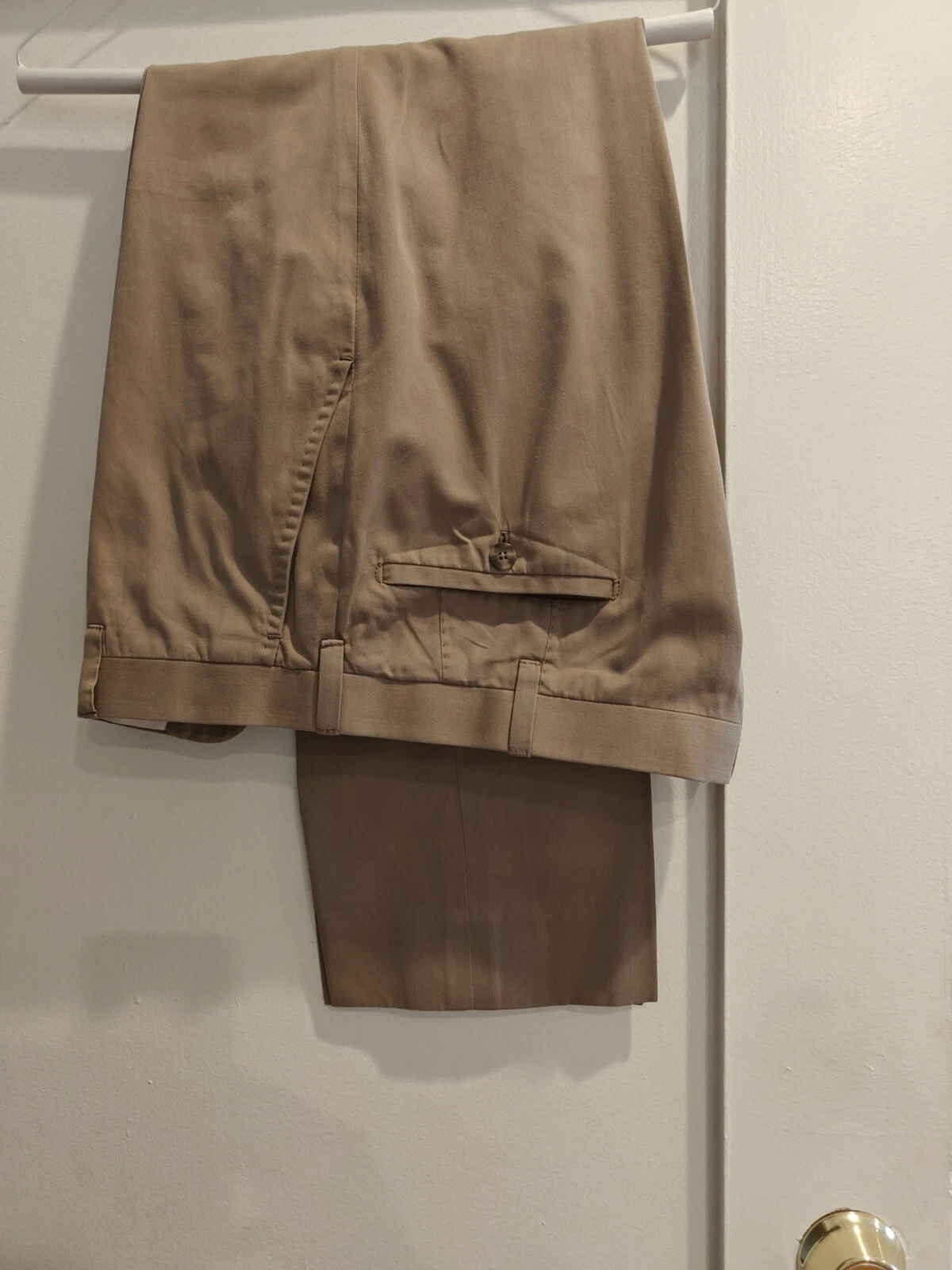 $650 Cesare Attolini cotton Trousers size 34