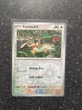 Pokemon 151 Farfetched 083 Reverse Holo