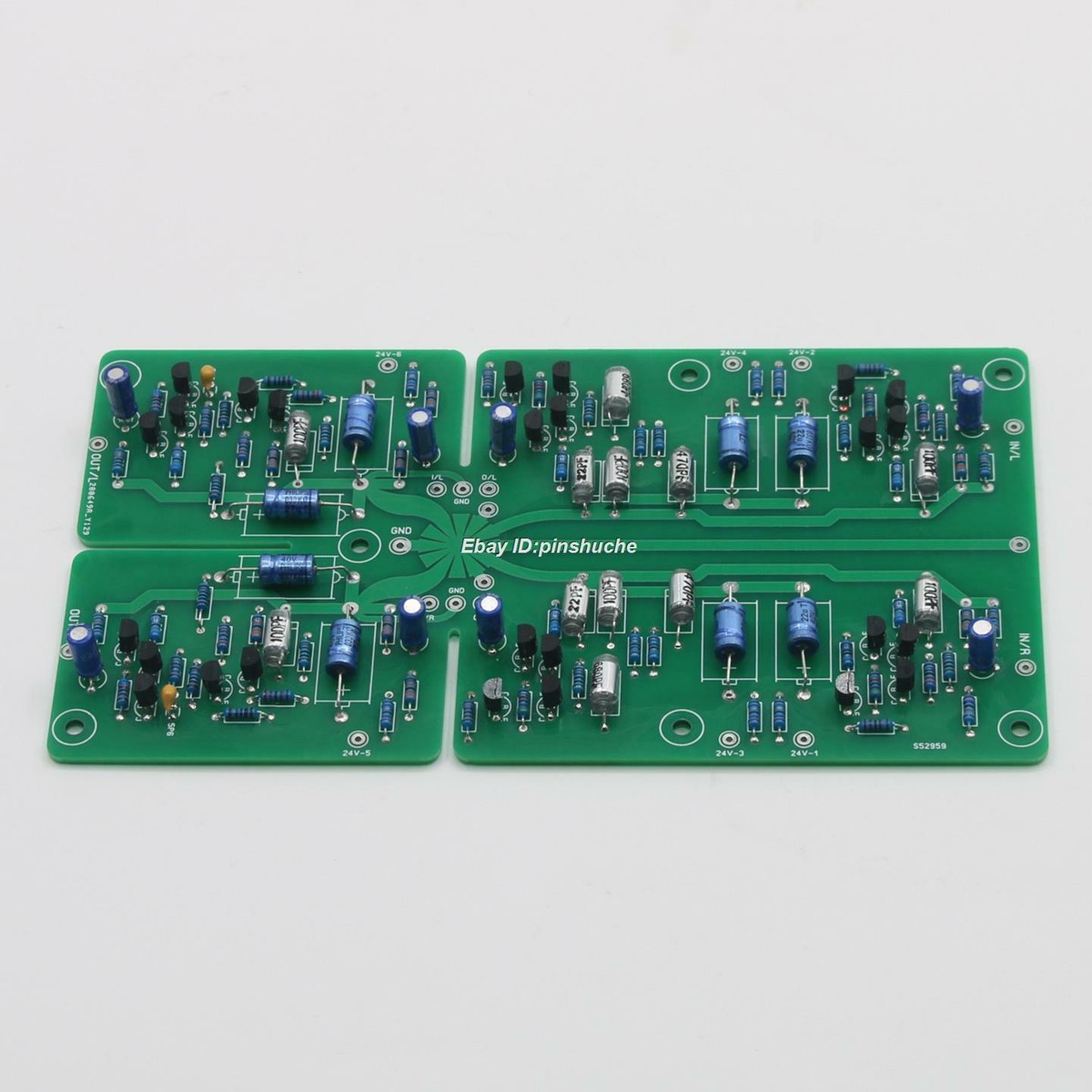 HiFi Audio Stereo Preamplifier Board Kit Base On Naim NAC52 Preamp 