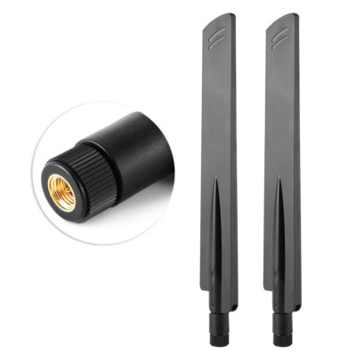 2 Stücke WiFi 2,4Ghz 5GHz 8dBi SMA Antenne für Amcrest Security IP Kamera
