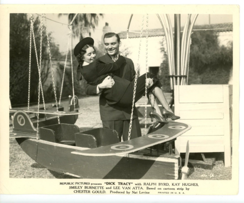Foto vintage 8x10 Dick Tracy (seriale) 1937 Ralph Byrd Kay Hughes Smiley Burnet - Foto 1 di 2