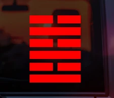 New - Red Ninja Clan Symbol Decal – Arashikage Clan Symbol Logo Vinyl Sticker