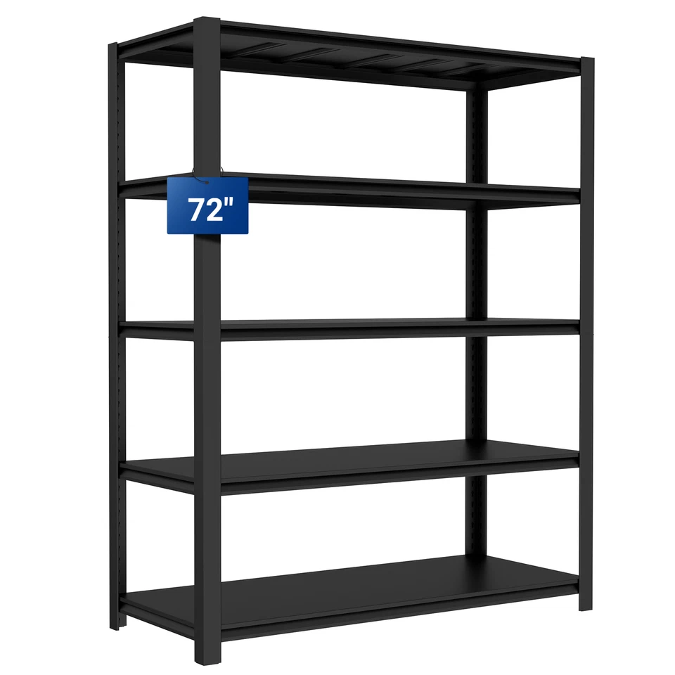 Estantería de garaje STOREADY 72" H, estantes de almacenamiento de garaje de 5 niveles, 3000 lb Foto 3 de 4