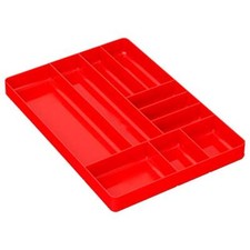 Ernst 5010 11 X 16 10 Compartment Tool Organizer Tray - Red